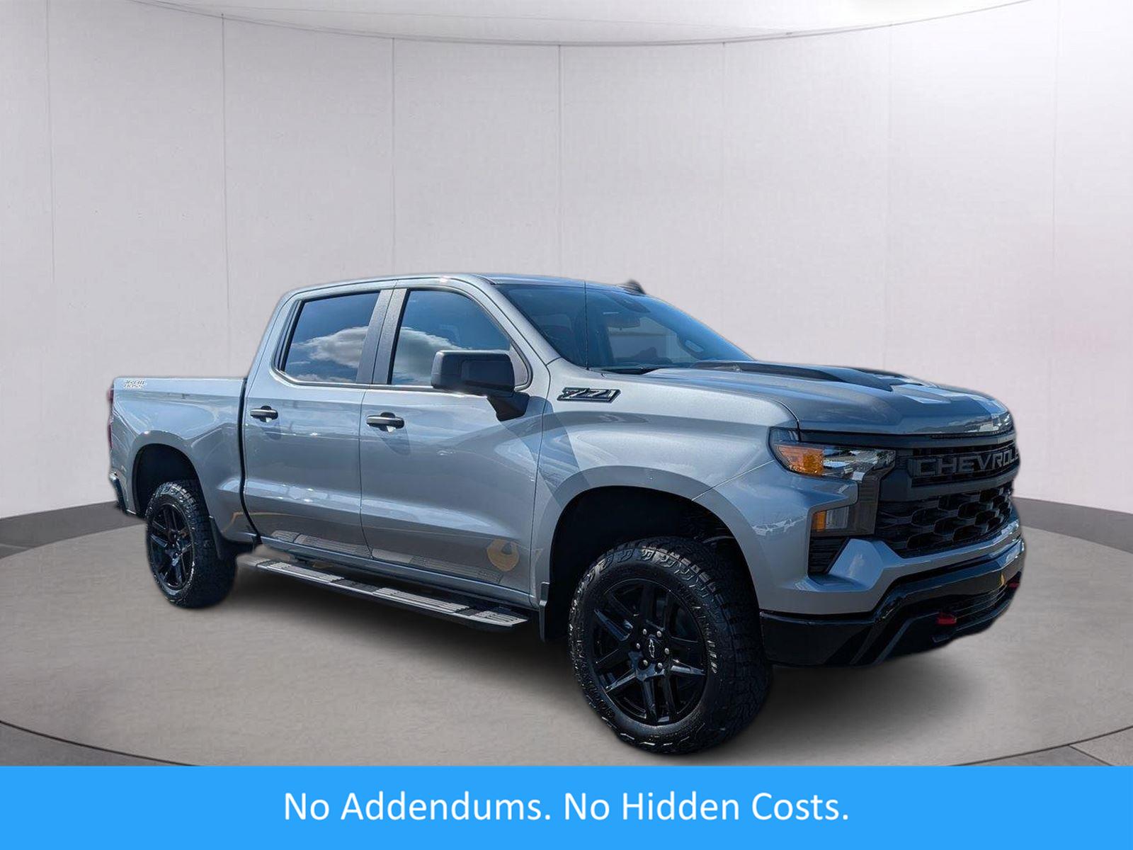 Sterling Gray Metallic 2026 Chevrolet Silverado 1500 Pickup Truck Four-Wheel Drive Automatic