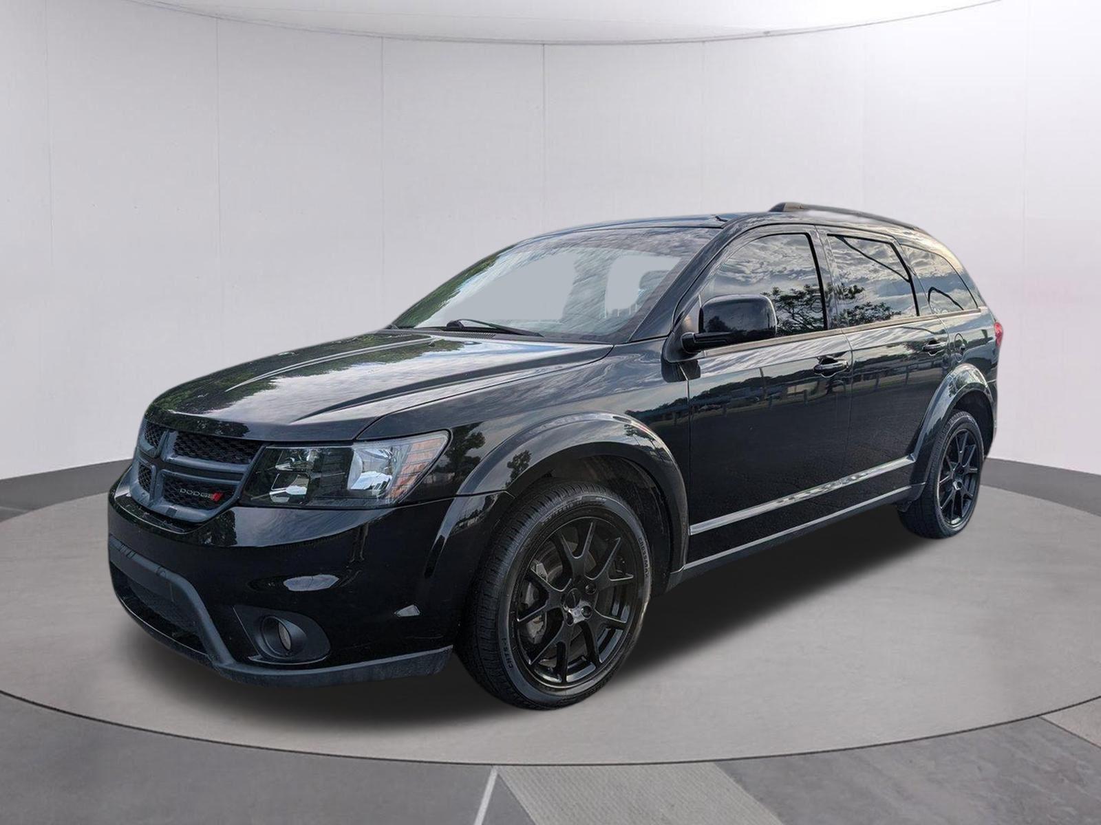 Pitch Black Clearcoat 2017 Dodge Journey SUV / Crossover Front-Wheel Drive 4-Speed Automatic