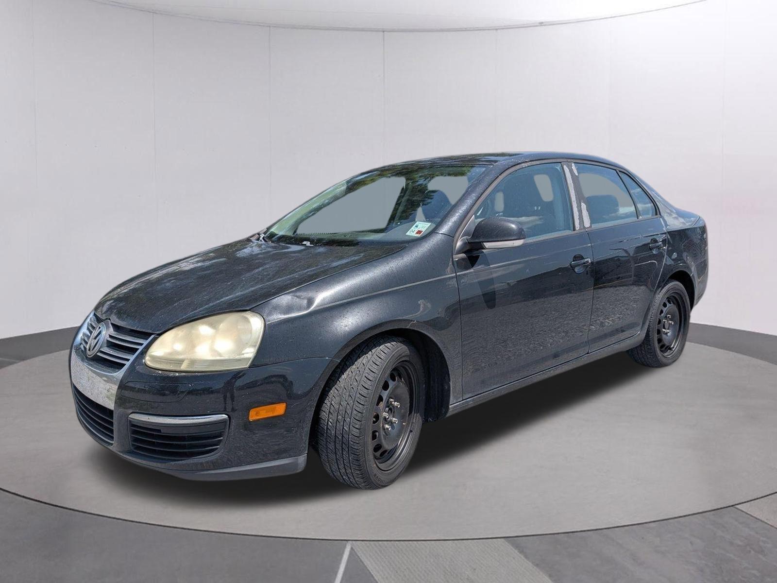Black 2009 Volkswagen Jetta Sedan Front-Wheel Drive Automatic