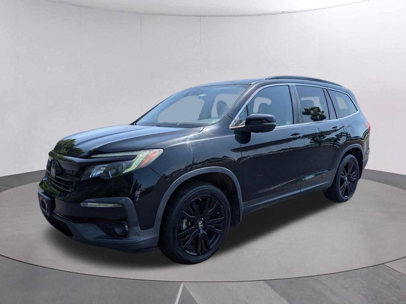 Crystal Black Pearl 2021 Honda Pilot SUV / Crossover Front-Wheel Drive 9-Speed Automatic