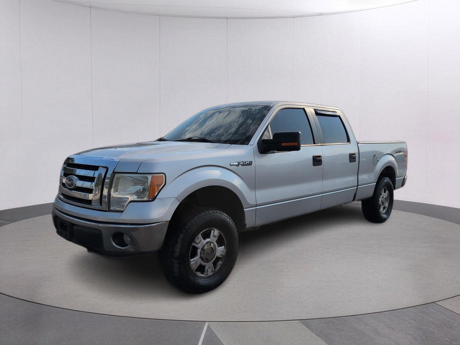 Ingot Silver 2010 Ford F-150 Pickup Truck Four-Wheel Drive Automatic