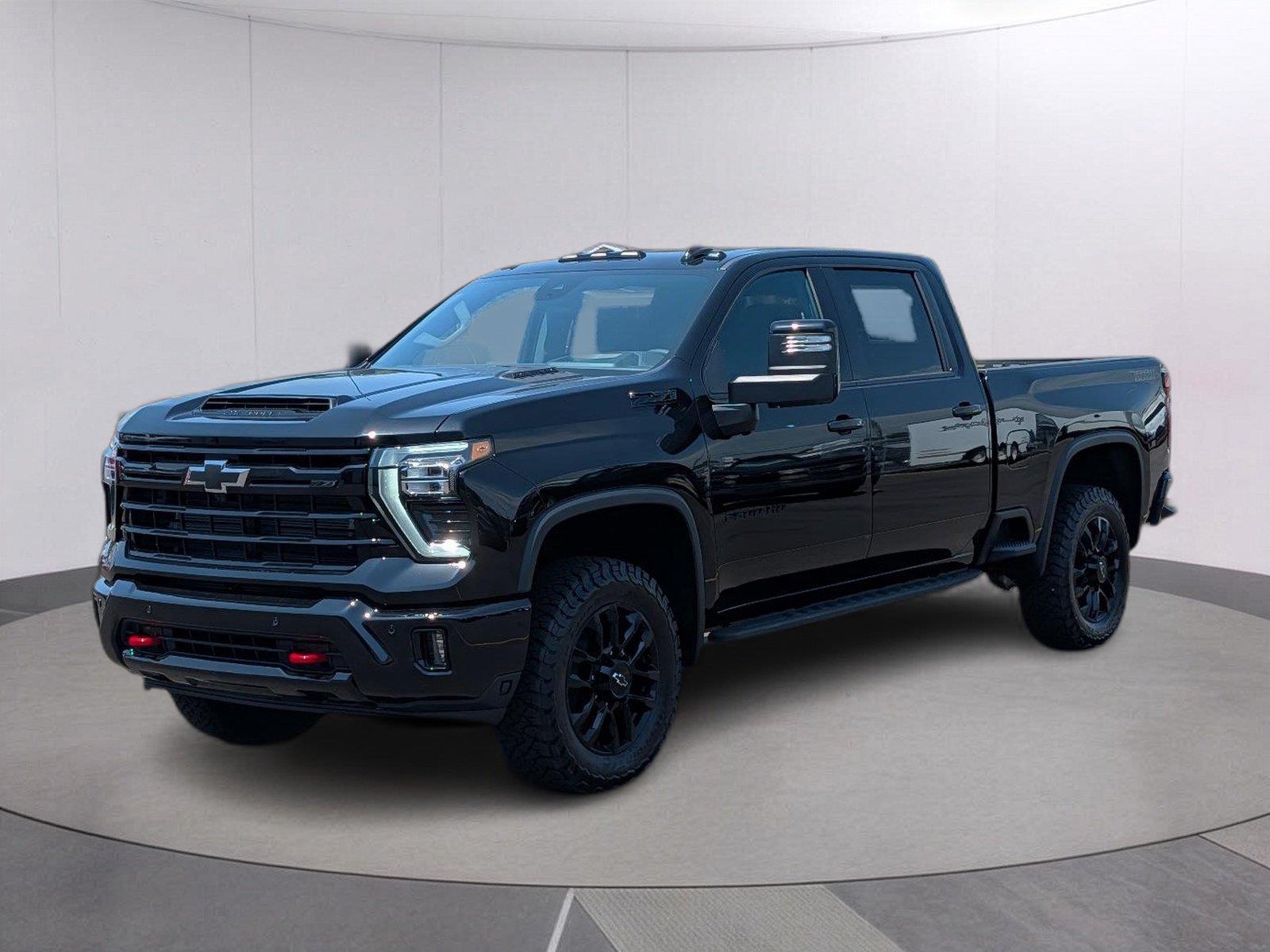 Black 2026 Chevrolet Silverado 2500HD Pickup Truck Four-Wheel Drive Automatic