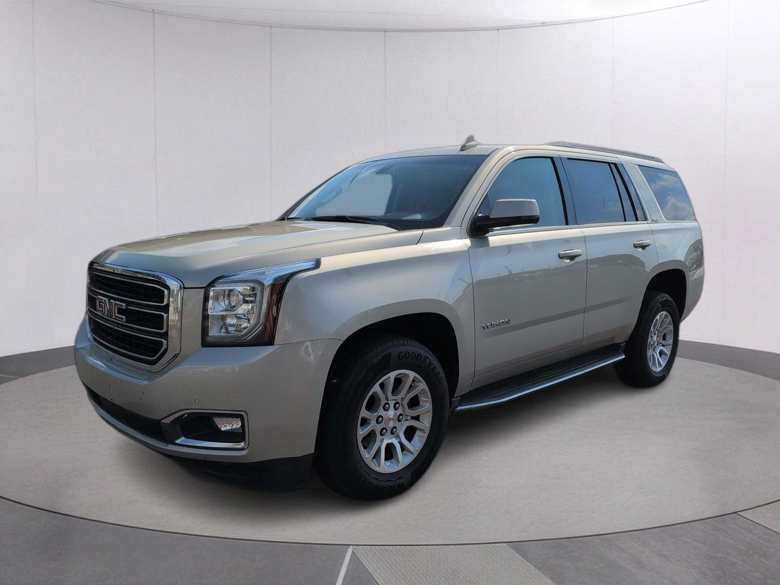 Champagne Silver Metallic 2015 GMC Yukon SUV / Crossover 4X2 6-Speed Automatic