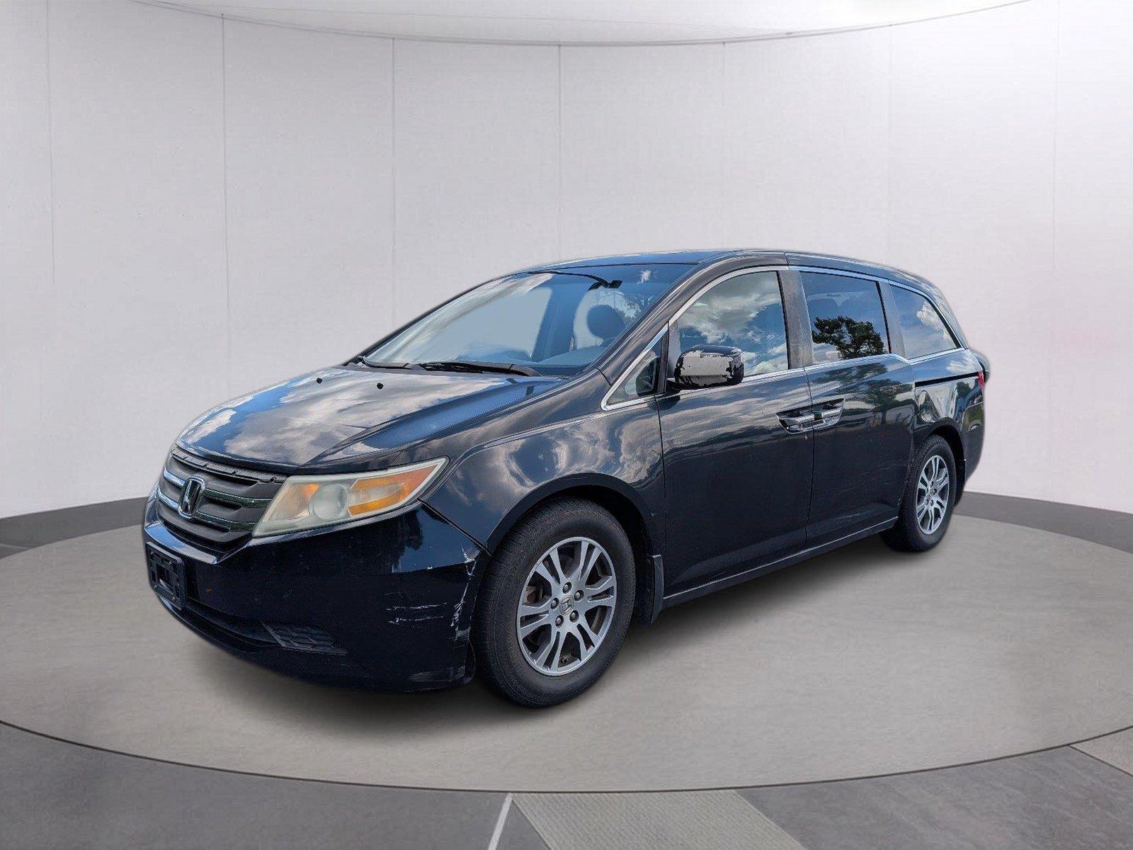 Crystal Black Pearl 2011 Honda Odyssey Minivan Front-Wheel Drive Automatic