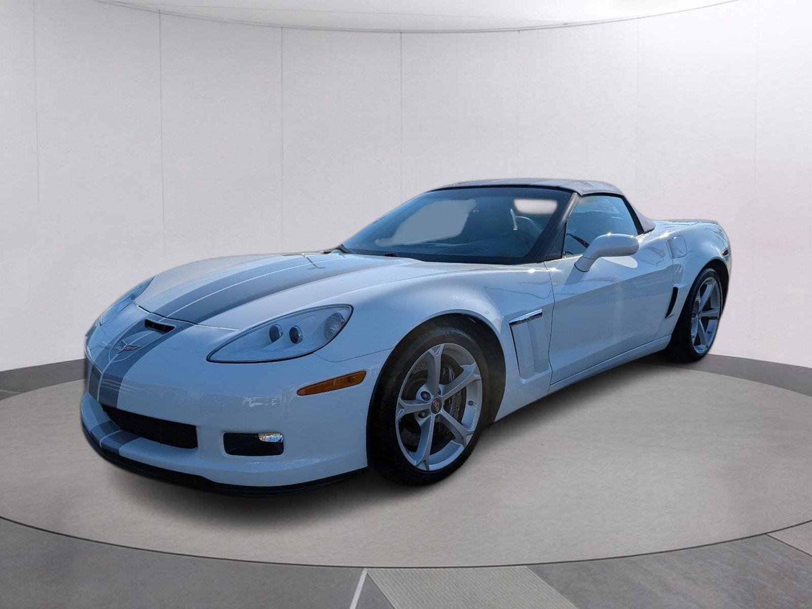 Arctic White 2013 Chevrolet Corvette Convertible Rear-Wheel Drive 6-Speed Automatic