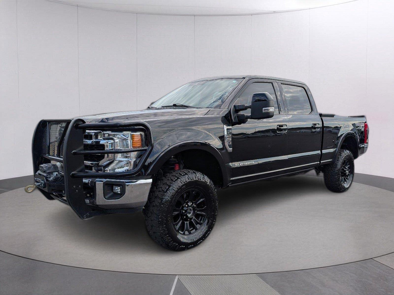 Agate Black 2020 Ford F-250 Super Duty Pickup Truck Four-Wheel Drive Automatic