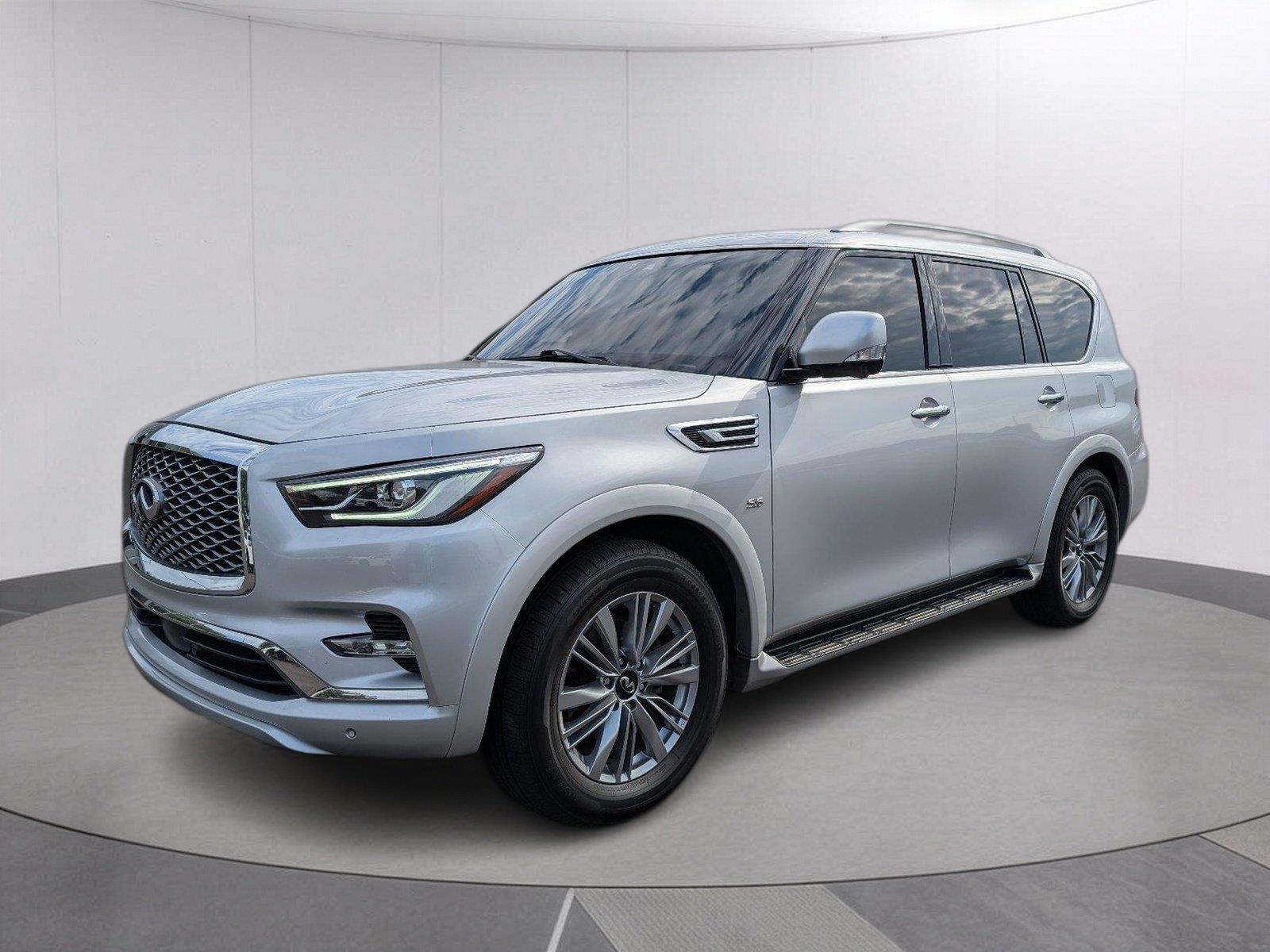 Gray (Liquid Platinum) 2020 INFINITI QX80 SUV / Crossover Rear-Wheel Drive Automatic