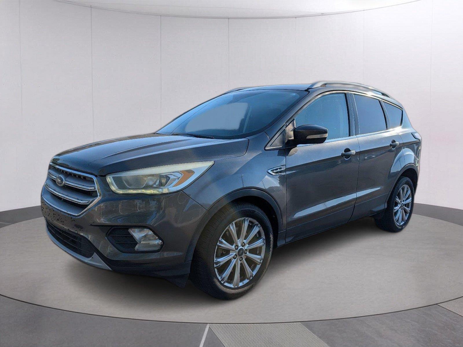 Gray (Magnetic) 2017 Ford Escape SUV / Crossover All-Wheel Drive 6-Speed Automatic