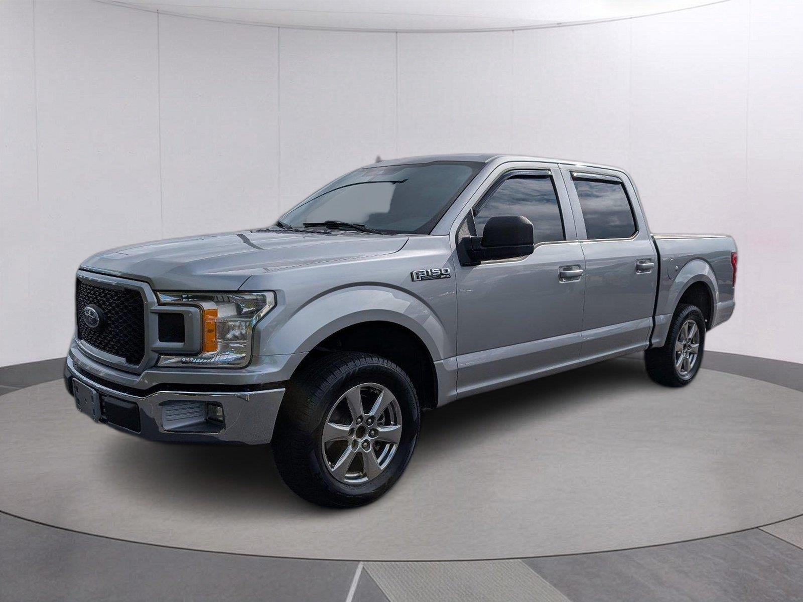 Iconic Silver 2020 Ford F-150 Pickup Truck Four-Wheel Drive Automatic
