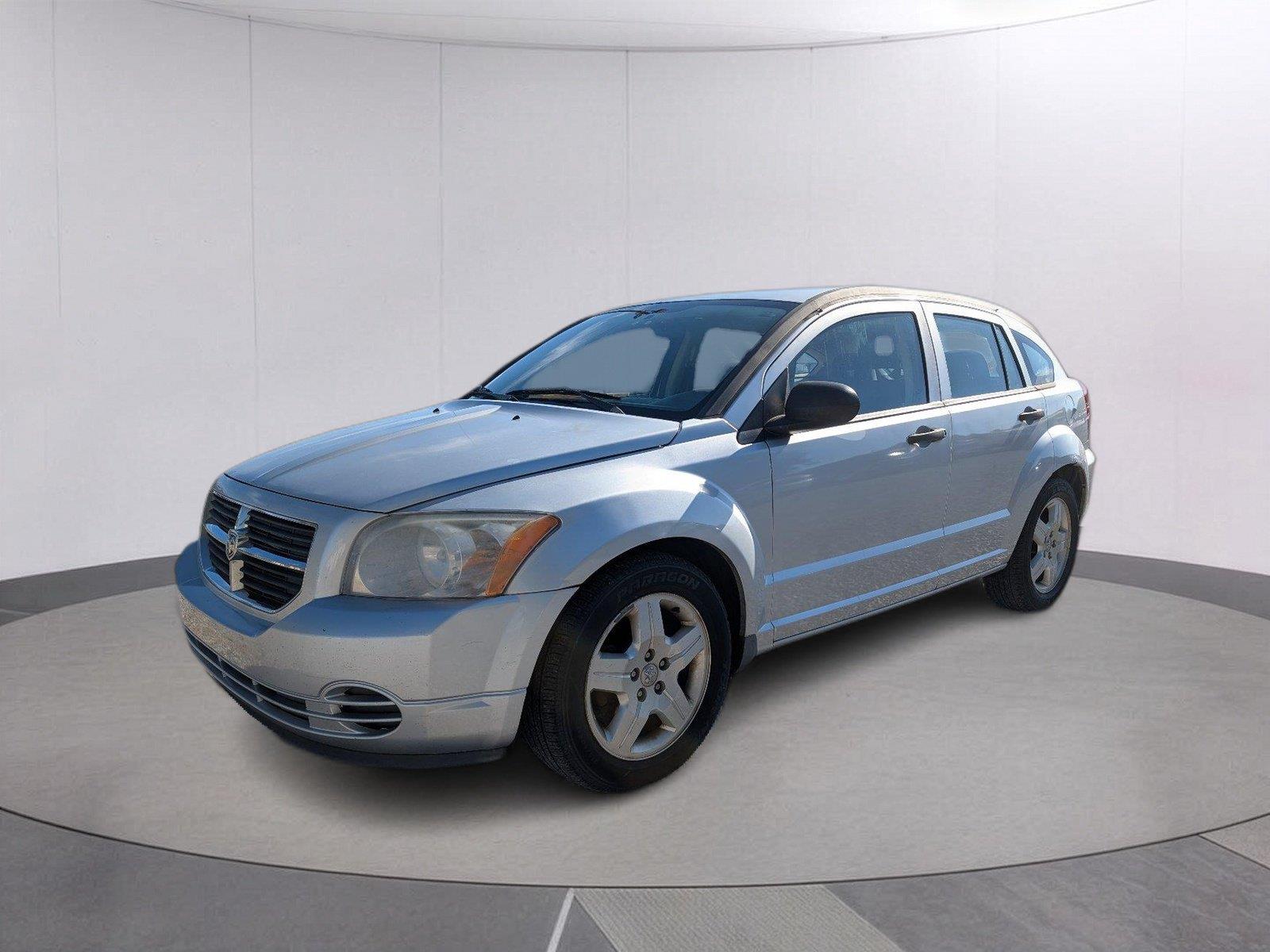 Silver 2008 Dodge Caliber Hatchback Front-Wheel Drive Continuously Variable Transmission