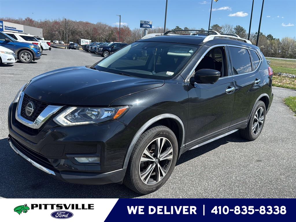 Gray (Magnetic Black Pearl) 2020 Nissan Rogue SV AWD SUV / Crossover All-Wheel Drive Continuously Variable Transmission