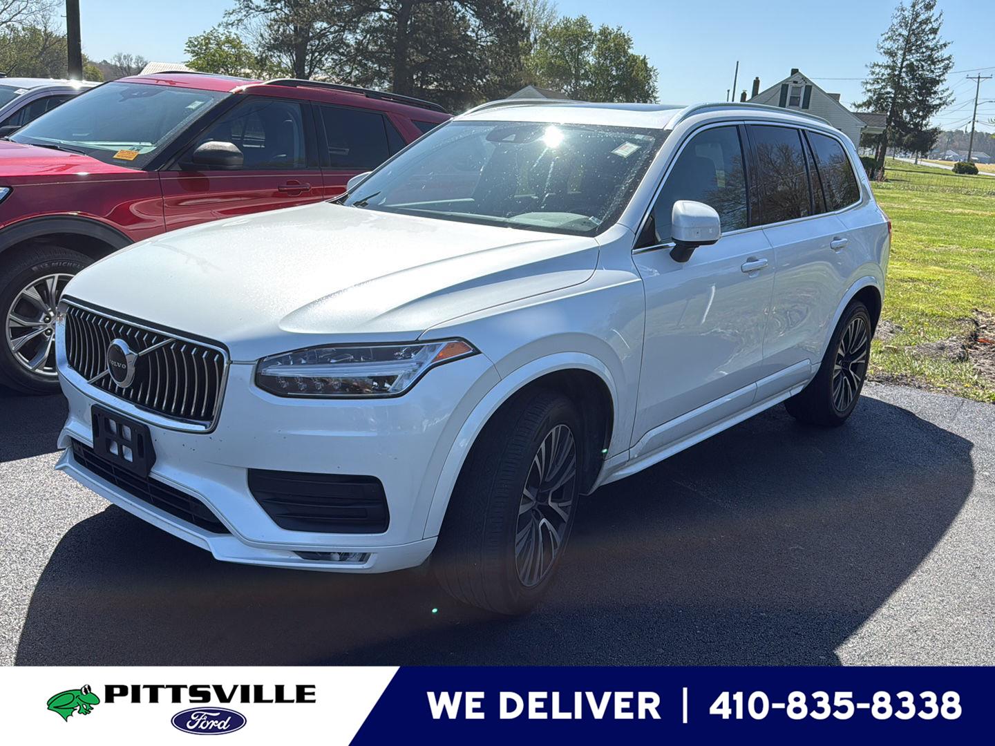 Crystal White Metallic 2020 Volvo XC90 T5 Momentum AWD SUV / Crossover All-Wheel Drive Automatic