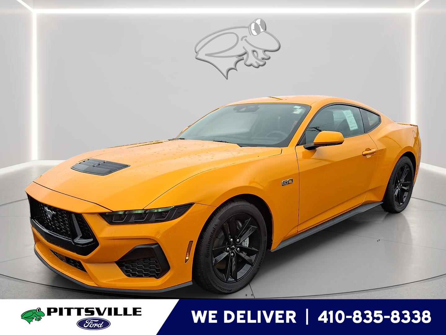 Orange Fury Metallic Tri-Coat 2026 Ford Mustang Coupe Rear-Wheel Drive Automatic
