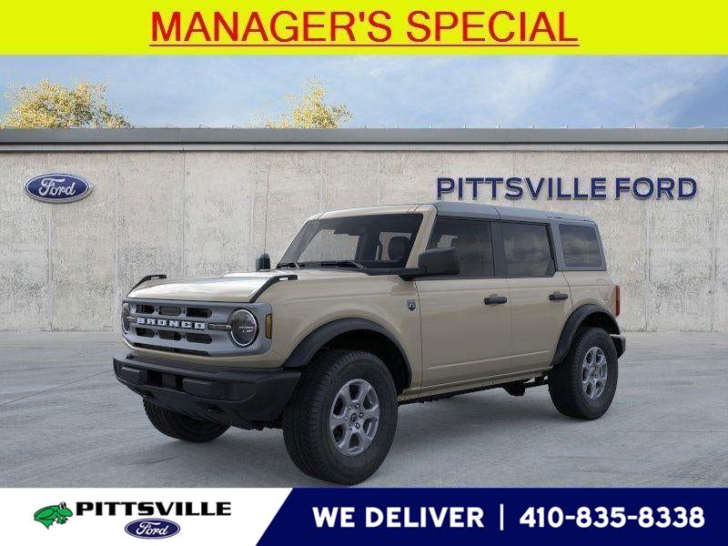 Desert Sand 2025 Ford Bronco Big Bend 4-Door 4WD SUV / Crossover Four-Wheel Drive Automatic
