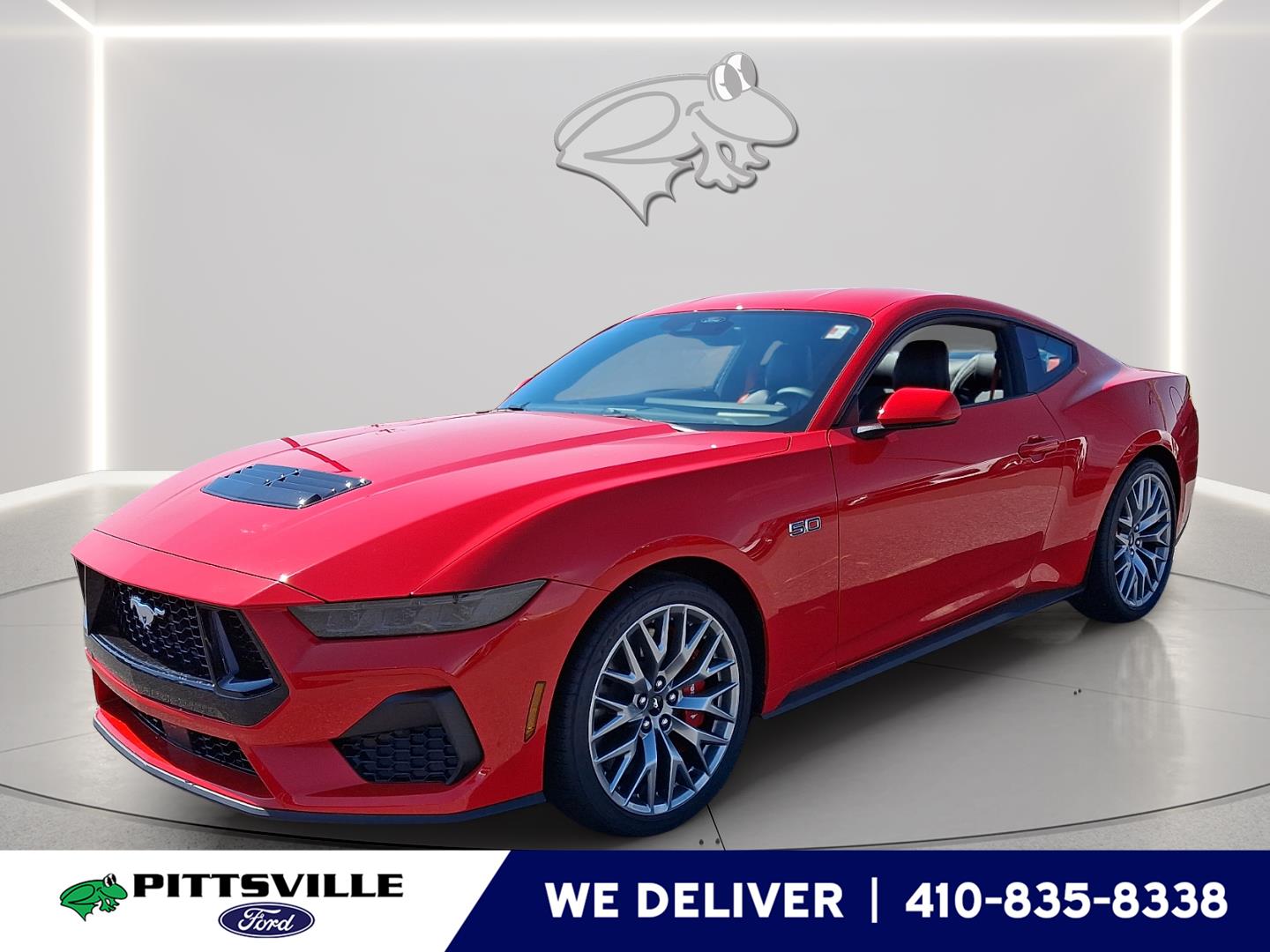 Race Red 2026 Ford Mustang GT Premium Fastback RWD Coupe Rear-Wheel Drive Automatic