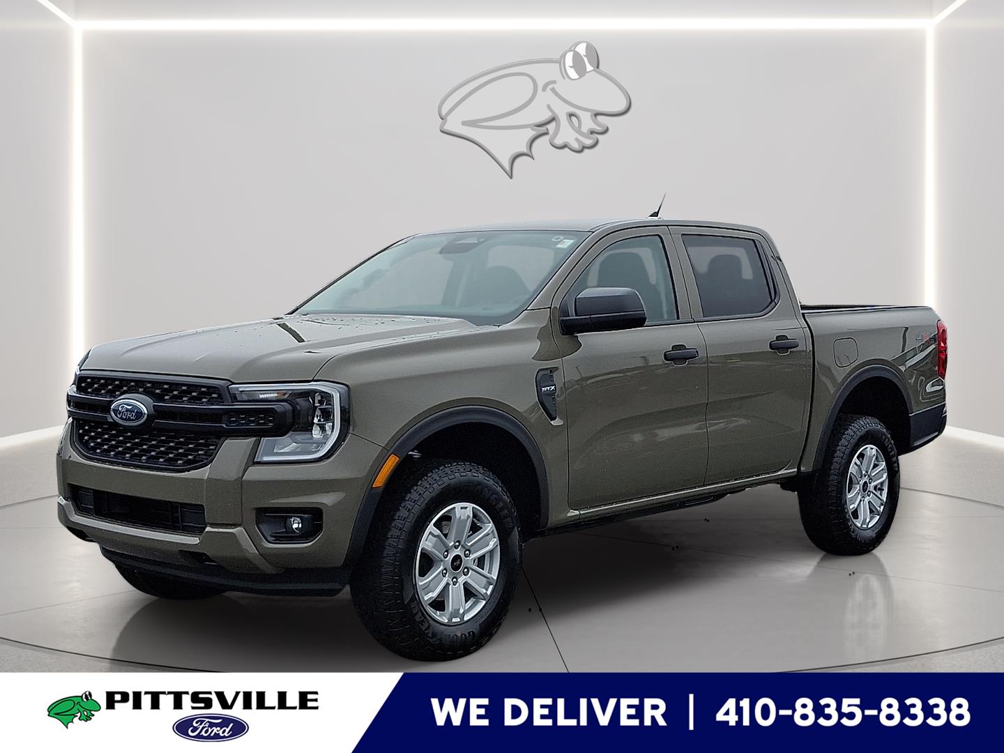 Gray 2026 Ford Ranger Pickup Truck Four-Wheel Drive Automatic