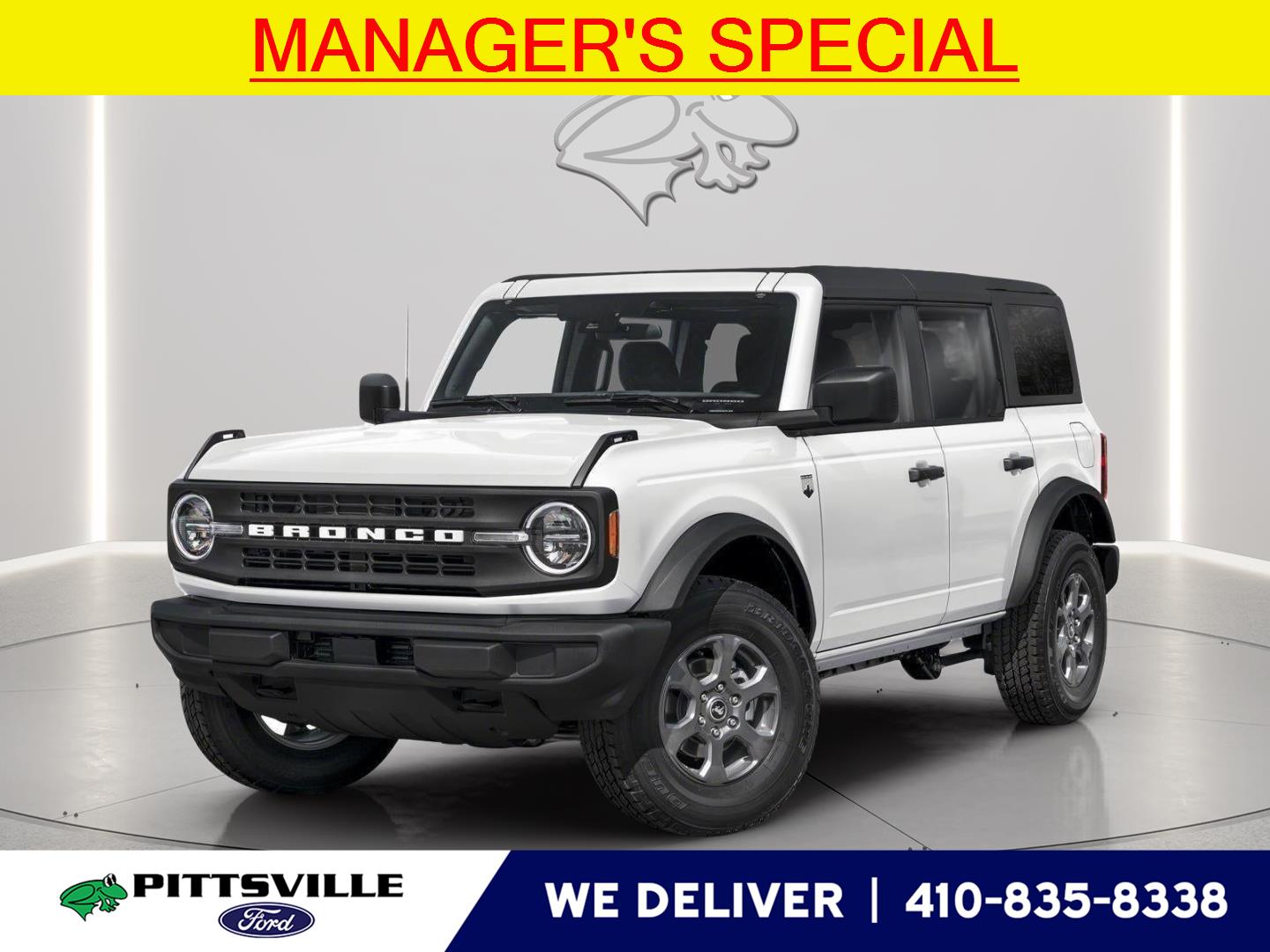 Desert Sand 2025 Ford Bronco Big Bend 4-Door 4WD SUV / Crossover Four-Wheel Drive Automatic