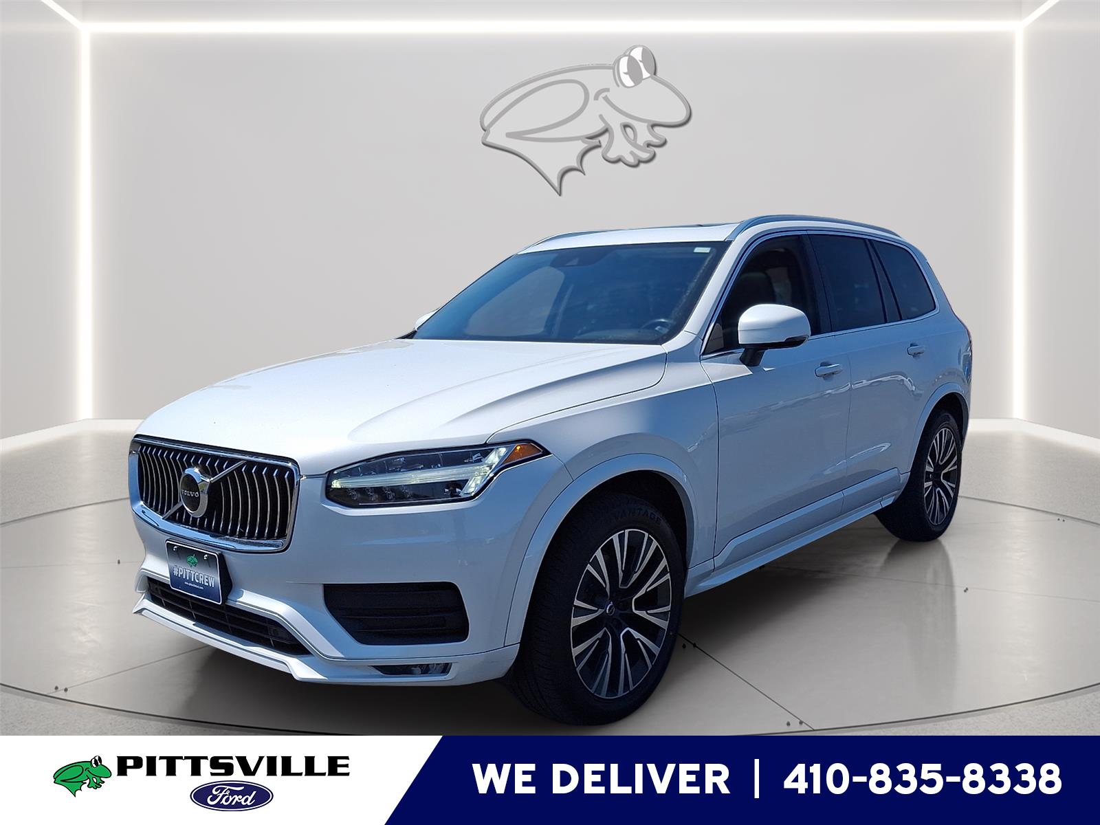 Crystal White Metallic 2020 Volvo XC90 T5 Momentum AWD SUV / Crossover All-Wheel Drive Automatic