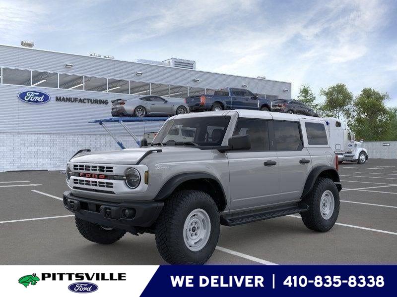 Gray 2026 Ford Bronco Heritage Edition 4-Door 4WD SUV / Crossover Four-Wheel Drive 7-Speed Manual