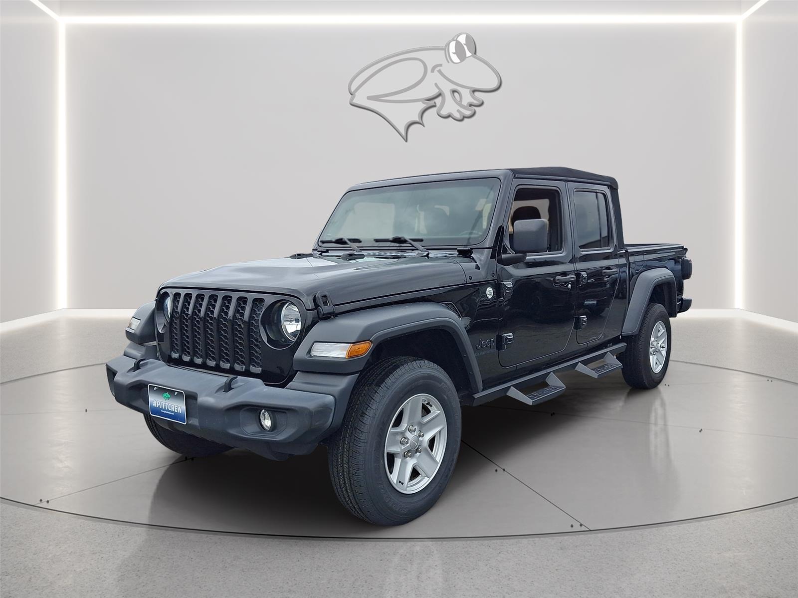 Black Clearcoat 2020 Jeep Gladiator Pickup Truck Four-Wheel Drive 8-Speed Automatic