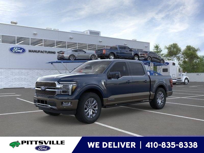 Antimatter Blue/Marsh Gray 2026 Ford F-150 King Ranch SuperCrew 4WD Pickup Truck Four-Wheel Drive Automatic