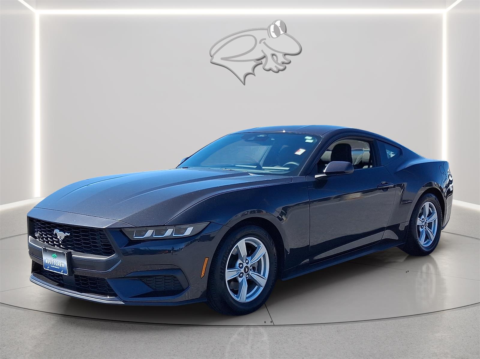 Dark Matter Gray 2024 Ford Mustang EcoBoost Fastback RWD Coupe Rear-Wheel Drive Automatic