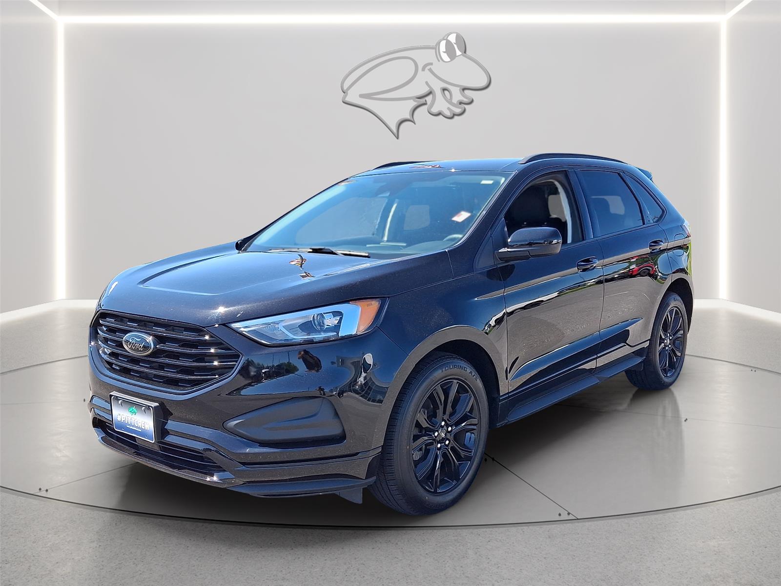Agate Black 2022 Ford Edge SE AWD SUV / Crossover All-Wheel Drive 8-Speed Automatic