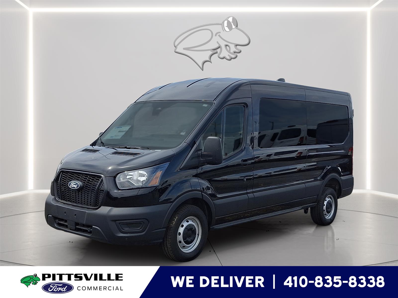Agate Black 2026 Ford Transit Cargo Van Rear-Wheel Drive Automatic