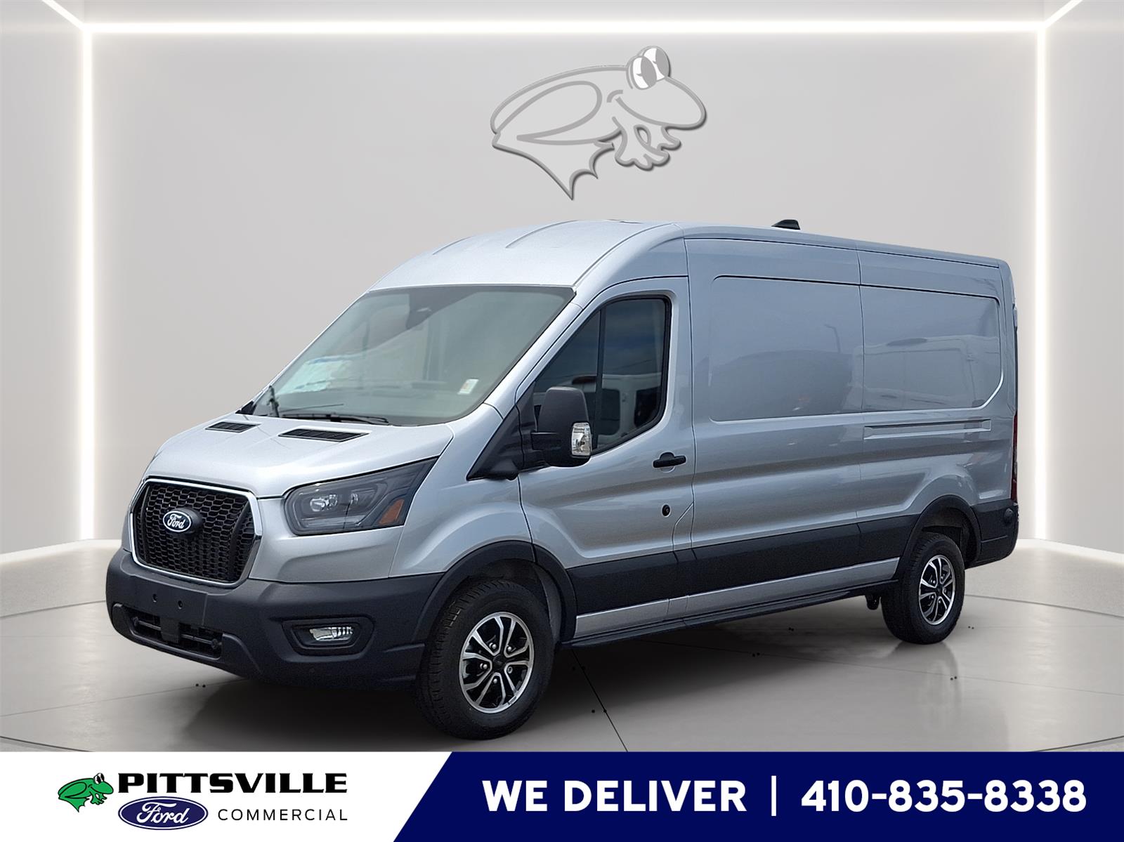 Ingot Silver 2026 Ford Transit Cargo Van Rear-Wheel Drive Automatic