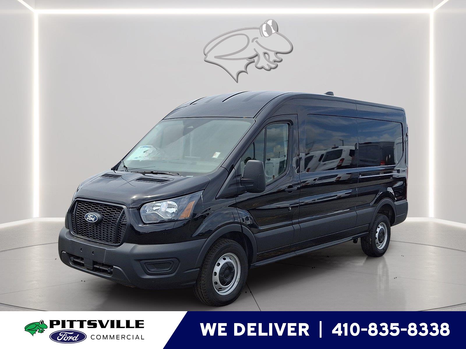 UM AGATE BLACK METALLIC 2026 Ford Transit Cargo Van Rear-Wheel Drive 