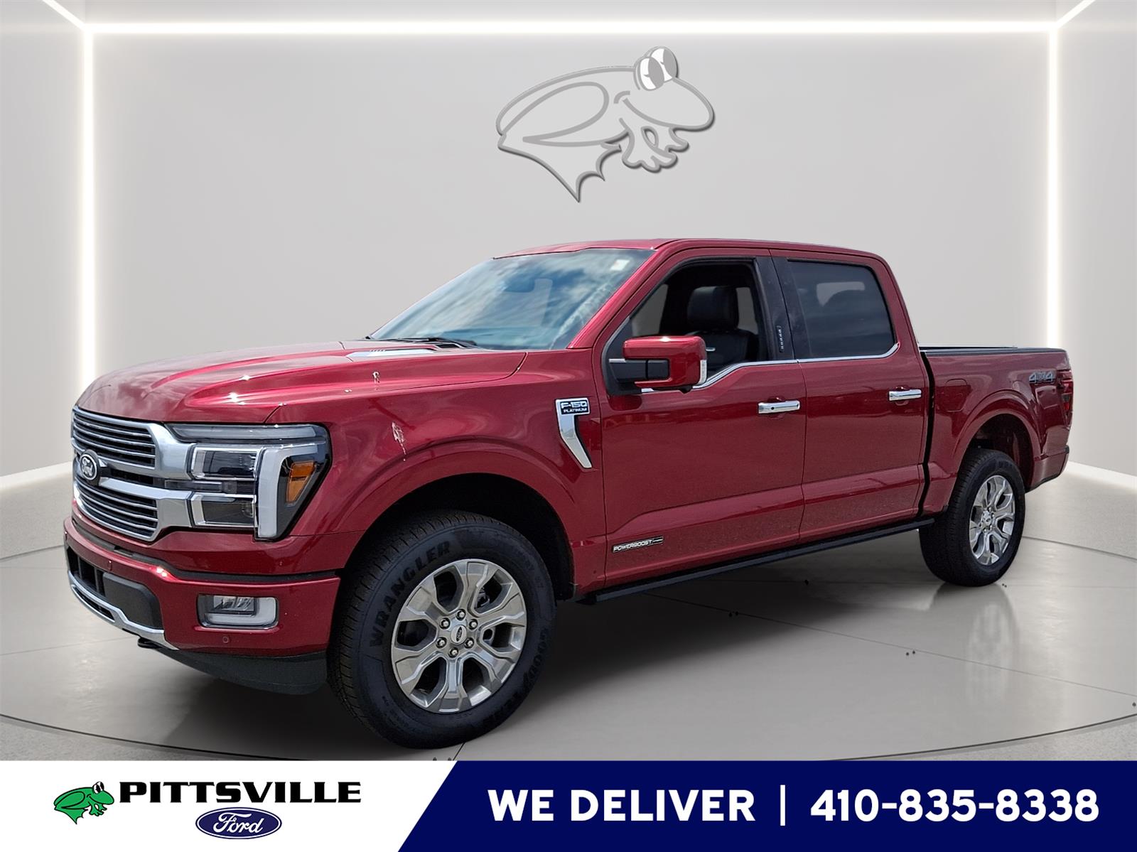 Ruby Red Metallic Tinted Clearcoat 2026 Ford F-150 Pickup Truck Four-Wheel Drive Automatic