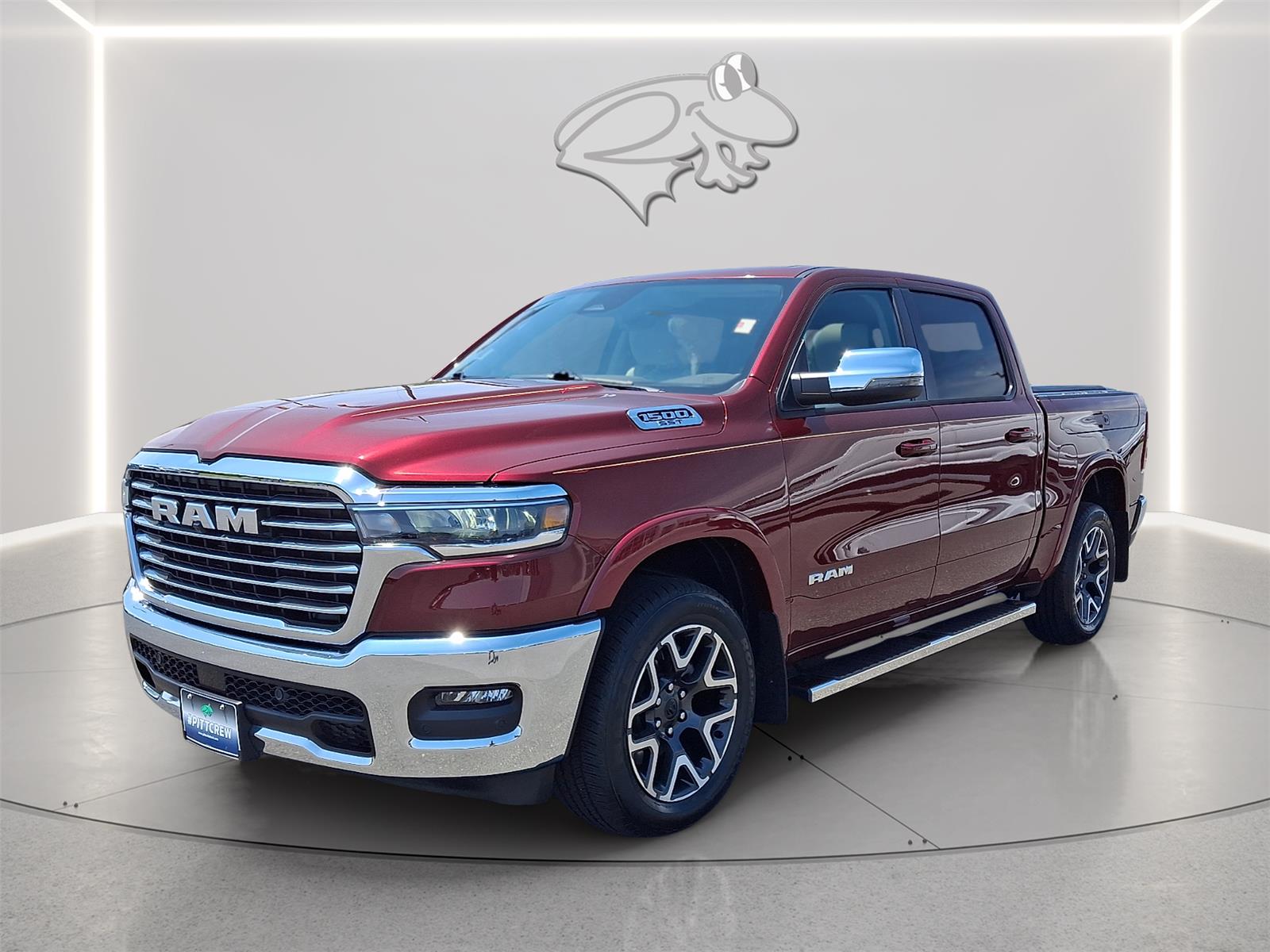 Delmonico Red Pearlcoat 2025 RAM 1500 Pickup Truck Four-Wheel Drive 8-Speed Automatic