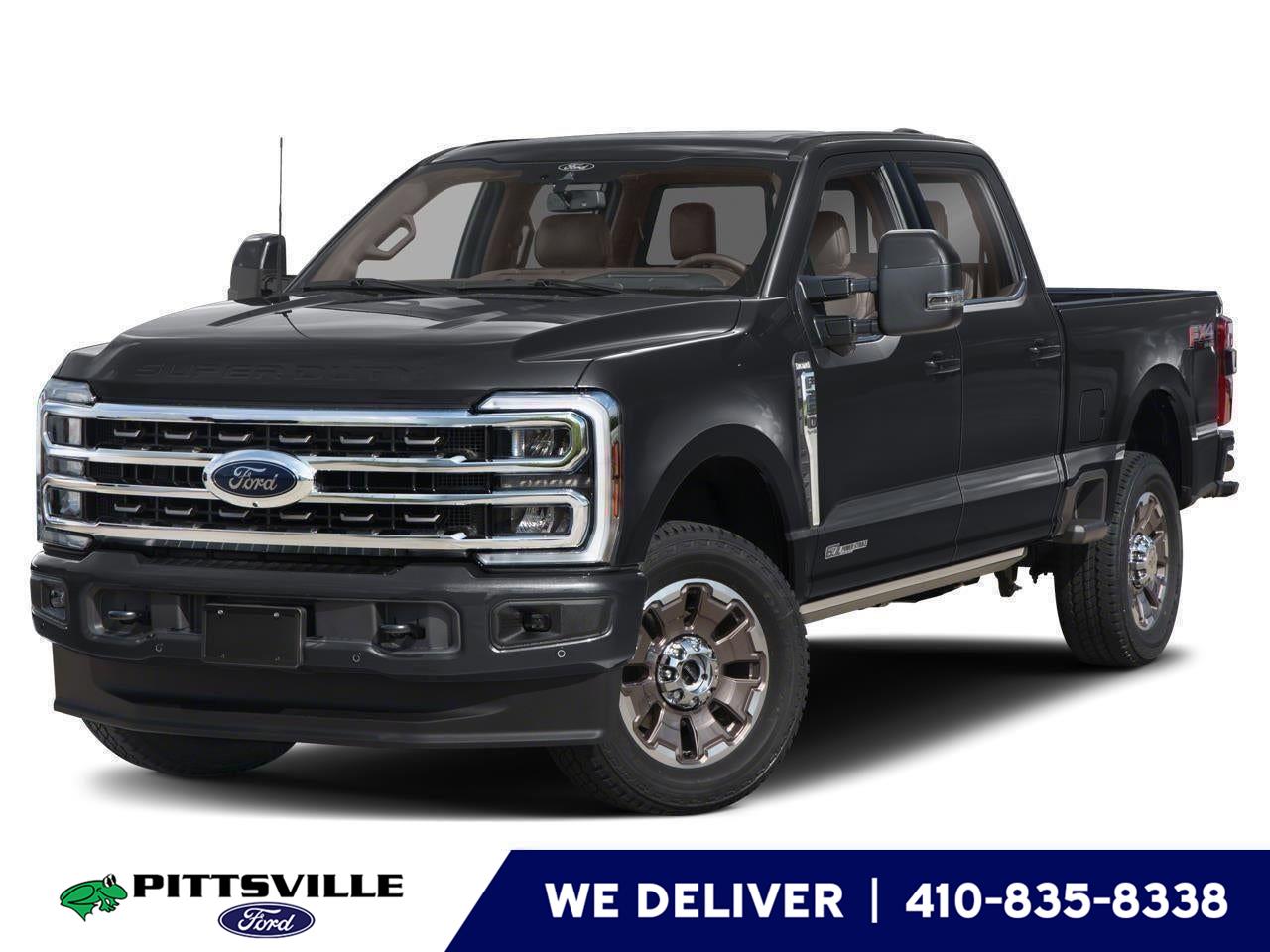 Star White Metallic Tri-Coat/Marsh Gray 2026 Ford F-250 Super Duty King Ranch Crew Cab 4WD Pickup Truck Four-Wheel Drive Automatic