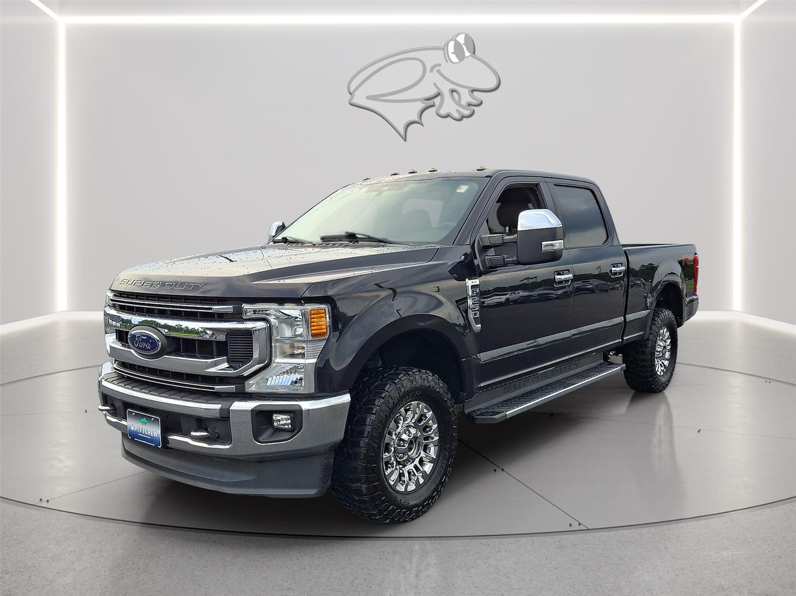 Agate Black 2020 Ford F-250 Super Duty Pickup Truck Four-Wheel Drive Automatic