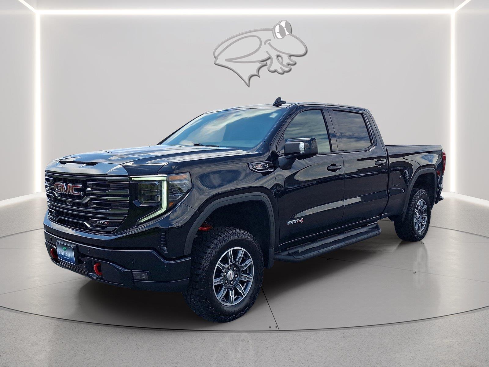 Onyx Black 2024 GMC Sierra 1500 Pickup Truck Four-Wheel Drive Automatic
