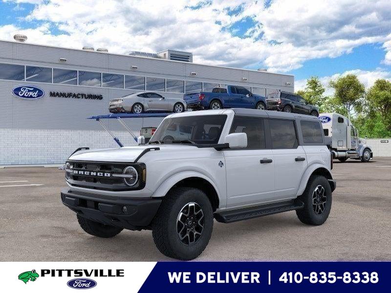 Oxford White 2026 Ford Bronco SUV / Crossover Four-Wheel Drive Automatic