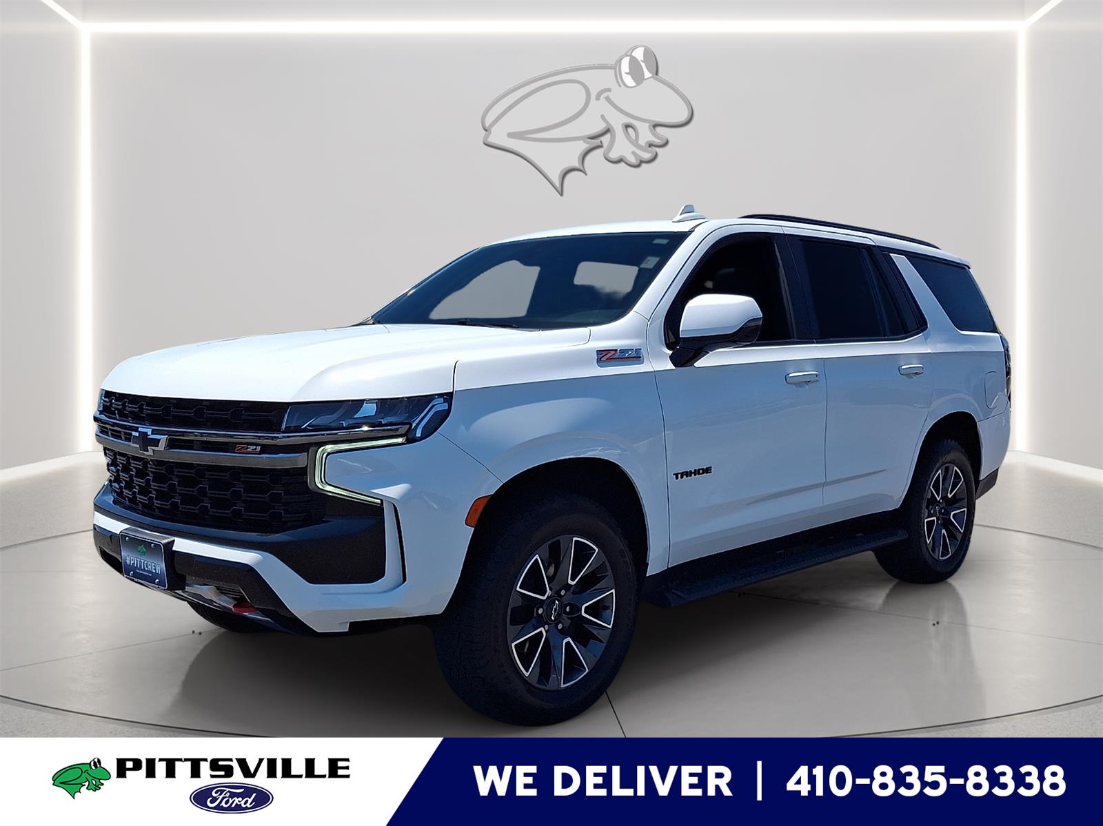 Summit White 2022 Chevrolet Tahoe SUV / Crossover Four-Wheel Drive Automatic