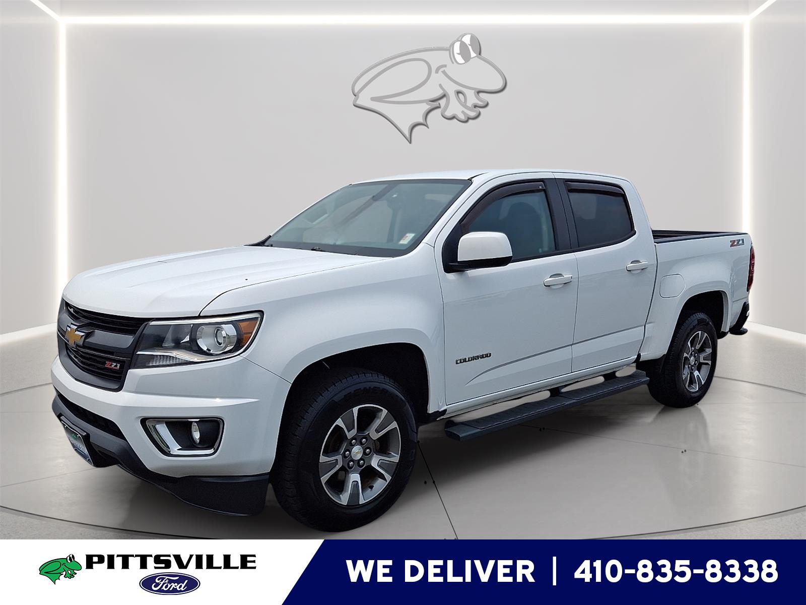 Summit White 2016 Chevrolet Colorado Pickup Truck Four-Wheel Drive 6-Speed Automatic