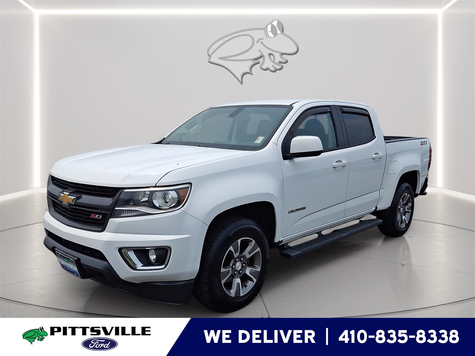 Summit White 2016 Chevrolet Colorado Pickup Truck Four-Wheel Drive 6-Speed Automatic