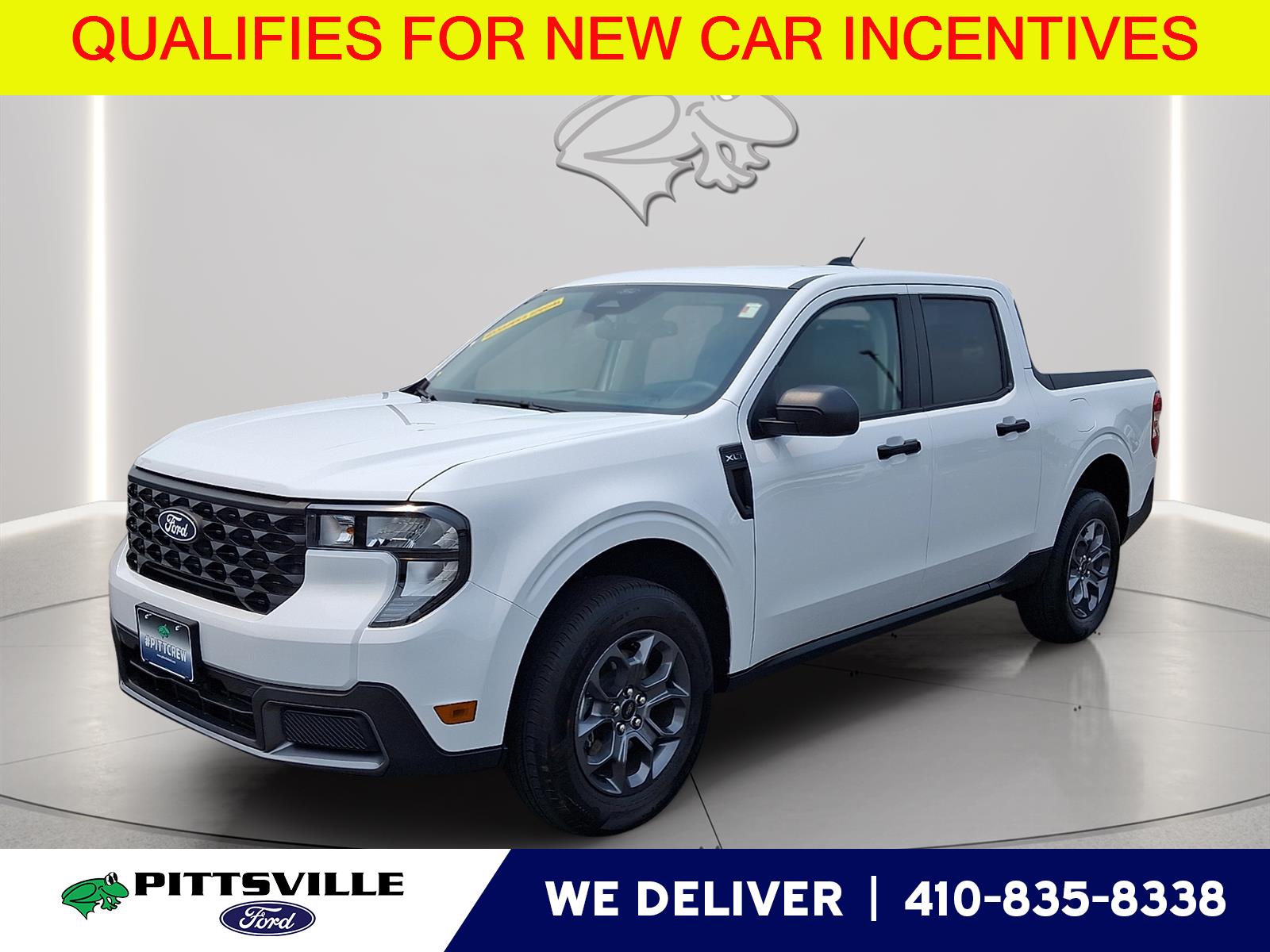 Oxford White 2026 Ford Maverick Pickup Truck All-Wheel Drive 8-Speed Automatic