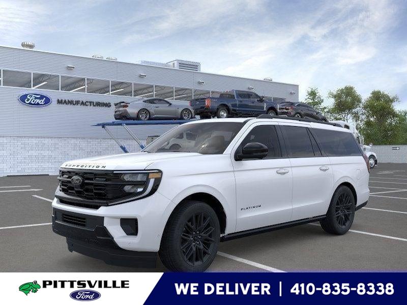 Star White Metallic Tri-Coat 2026 Ford Expedition SUV / Crossover Four-Wheel Drive Automatic