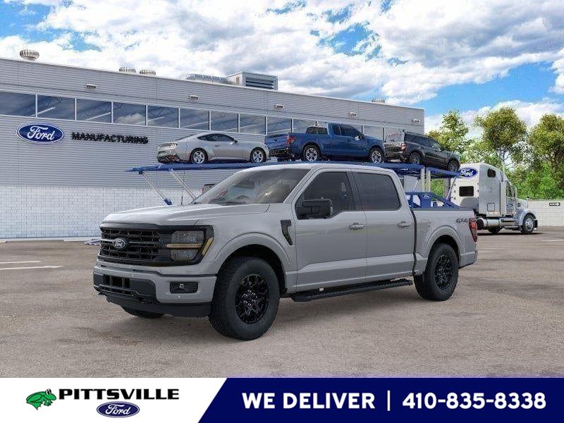 Avalanche Gray 2026 Ford F-150 Pickup Truck Four-Wheel Drive Automatic