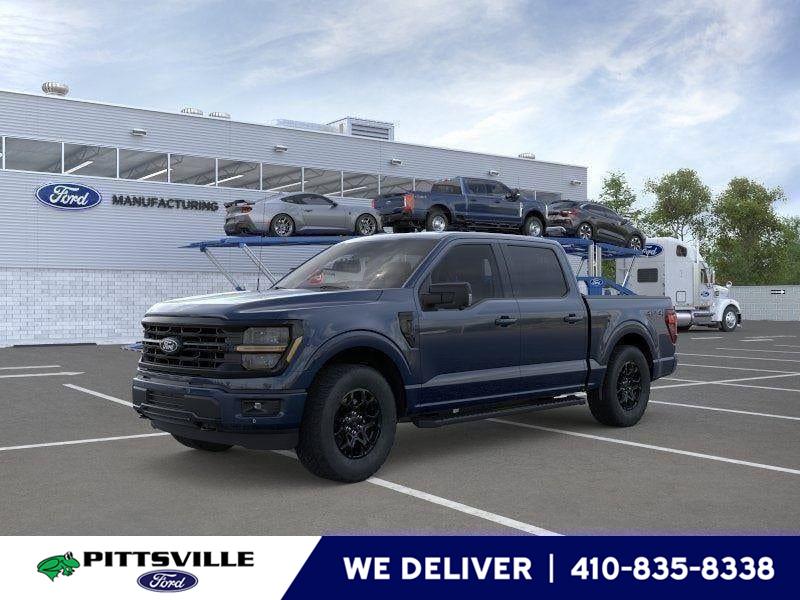 Antimatter Blue 2026 Ford F-150 Pickup Truck Four-Wheel Drive Automatic