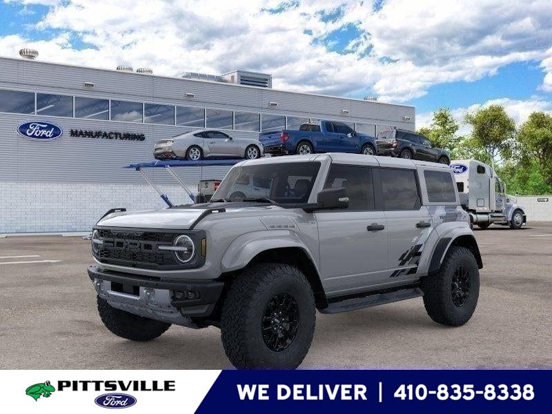 Avalanche Gray 2026 Ford Bronco Raptor SUV / Crossover Four-Wheel Drive Automatic