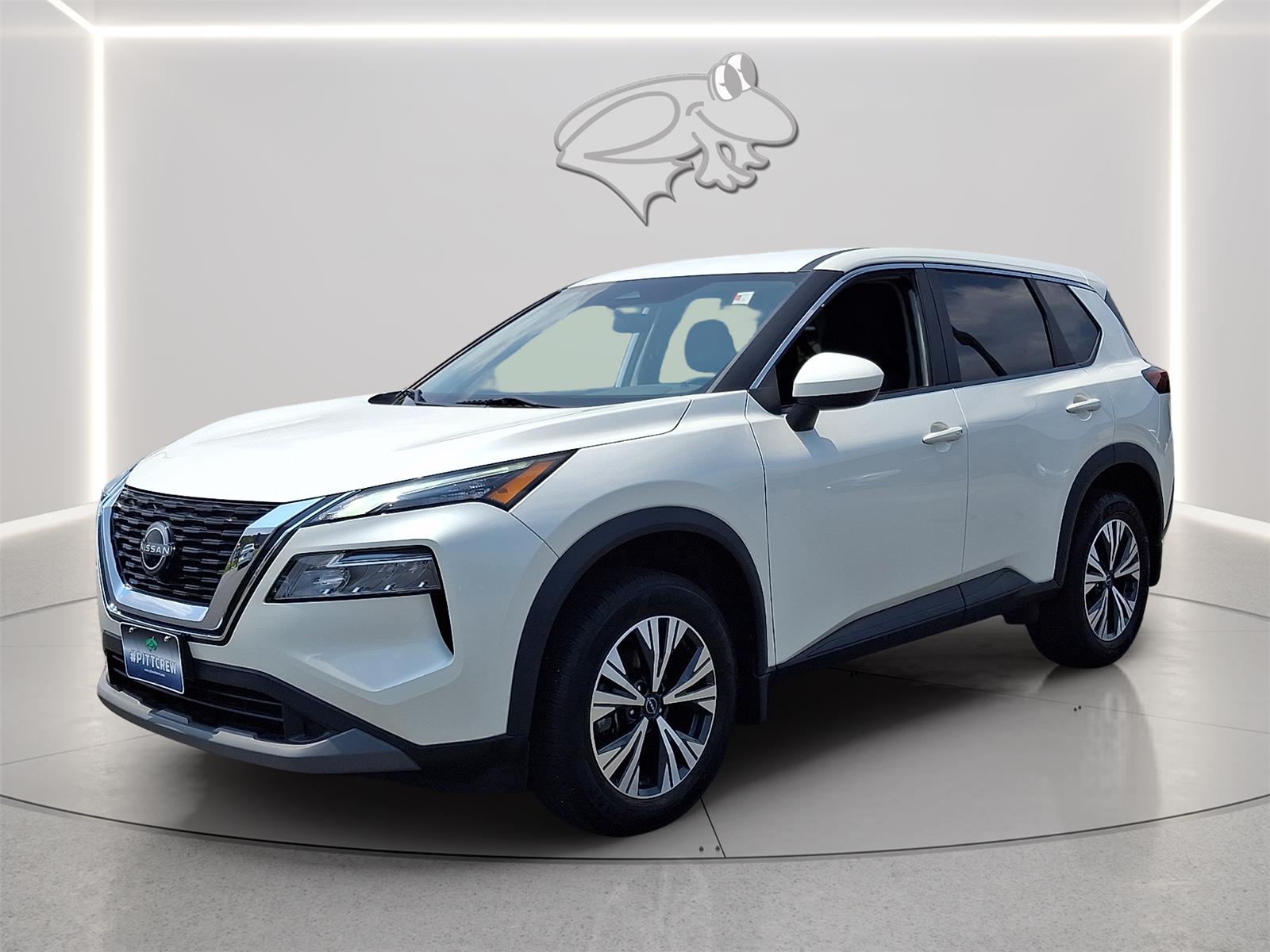 Pearl White Tricoat 2023 Nissan Rogue SUV / Crossover All-Wheel Drive Continuously Variable Transmission