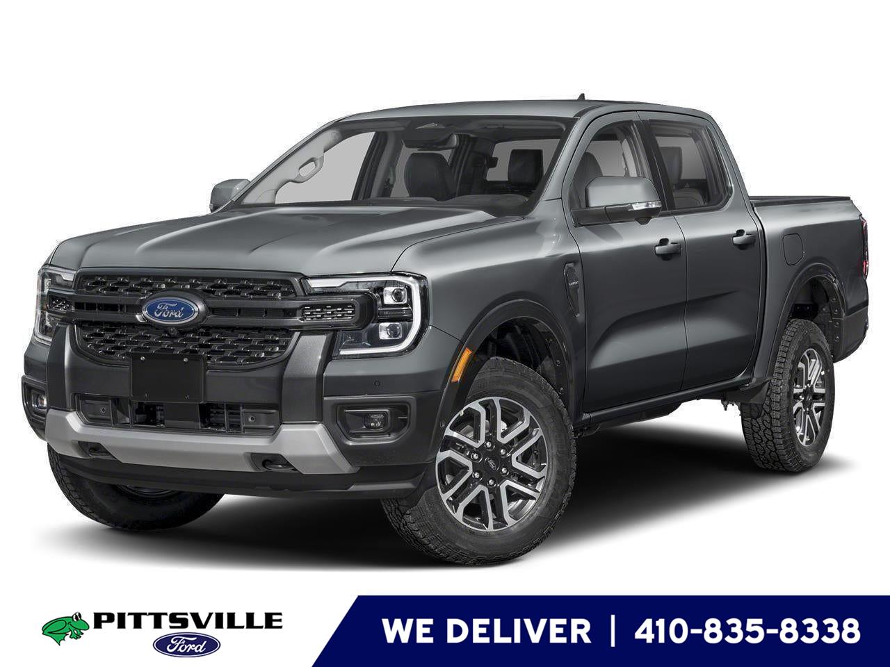 Carbonized Gray Metallic 2026 Ford Ranger Pickup Truck Four-Wheel Drive Automatic