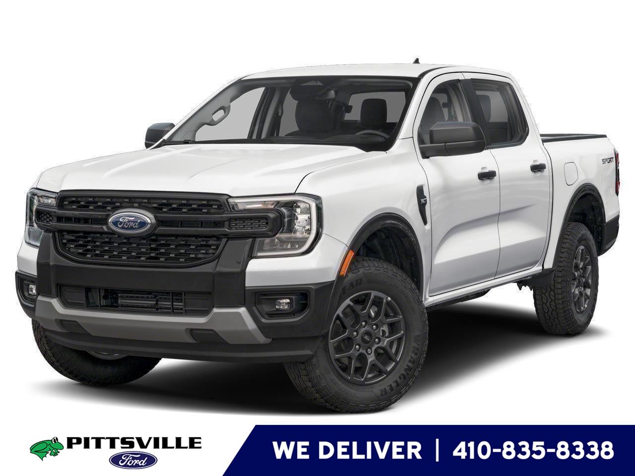 Avalanche Gray 2026 Ford Ranger Pickup Truck Four-Wheel Drive Automatic