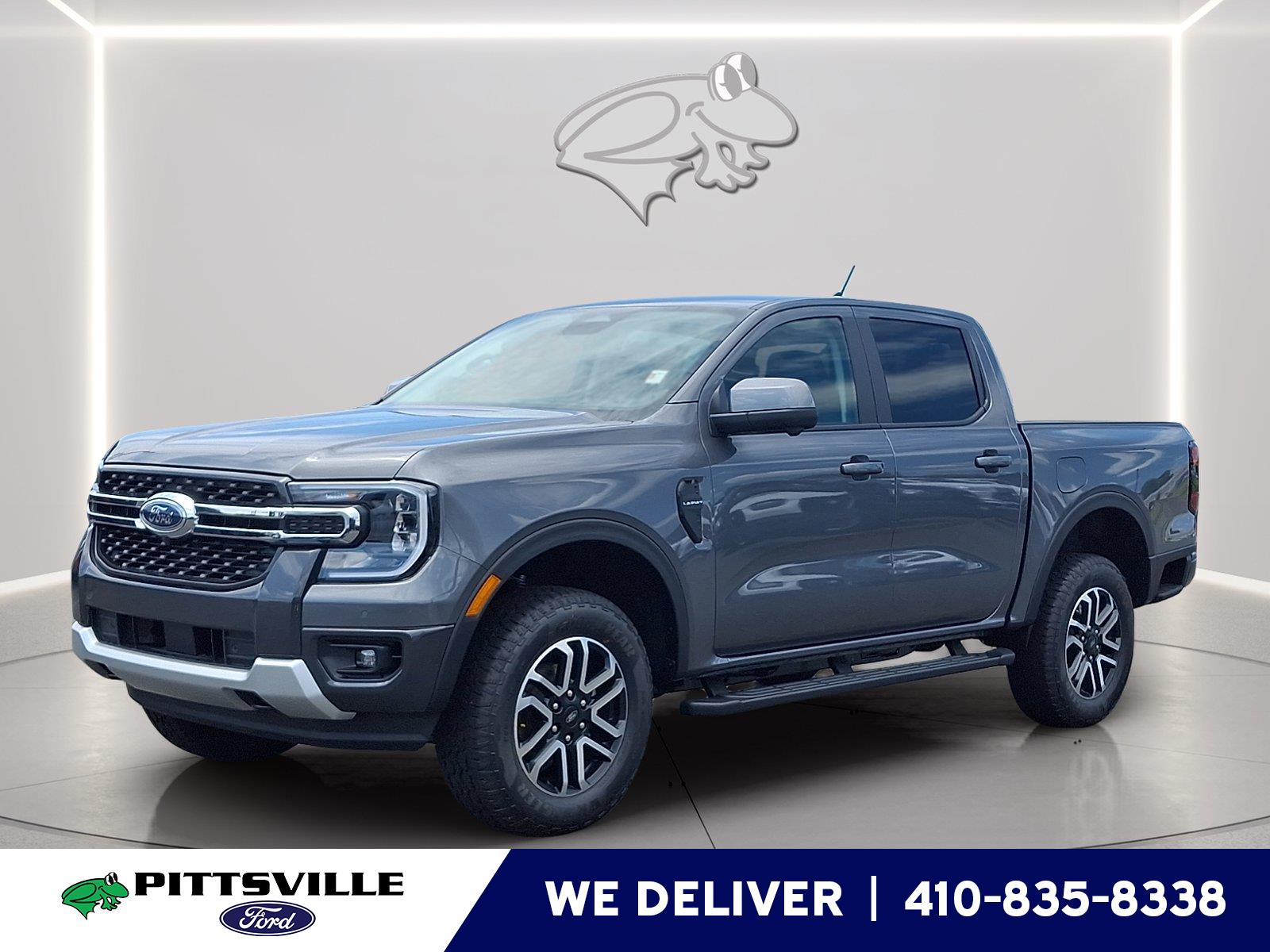 Carbonized Gray Metallic 2026 Ford Ranger Pickup Truck Four-Wheel Drive Automatic