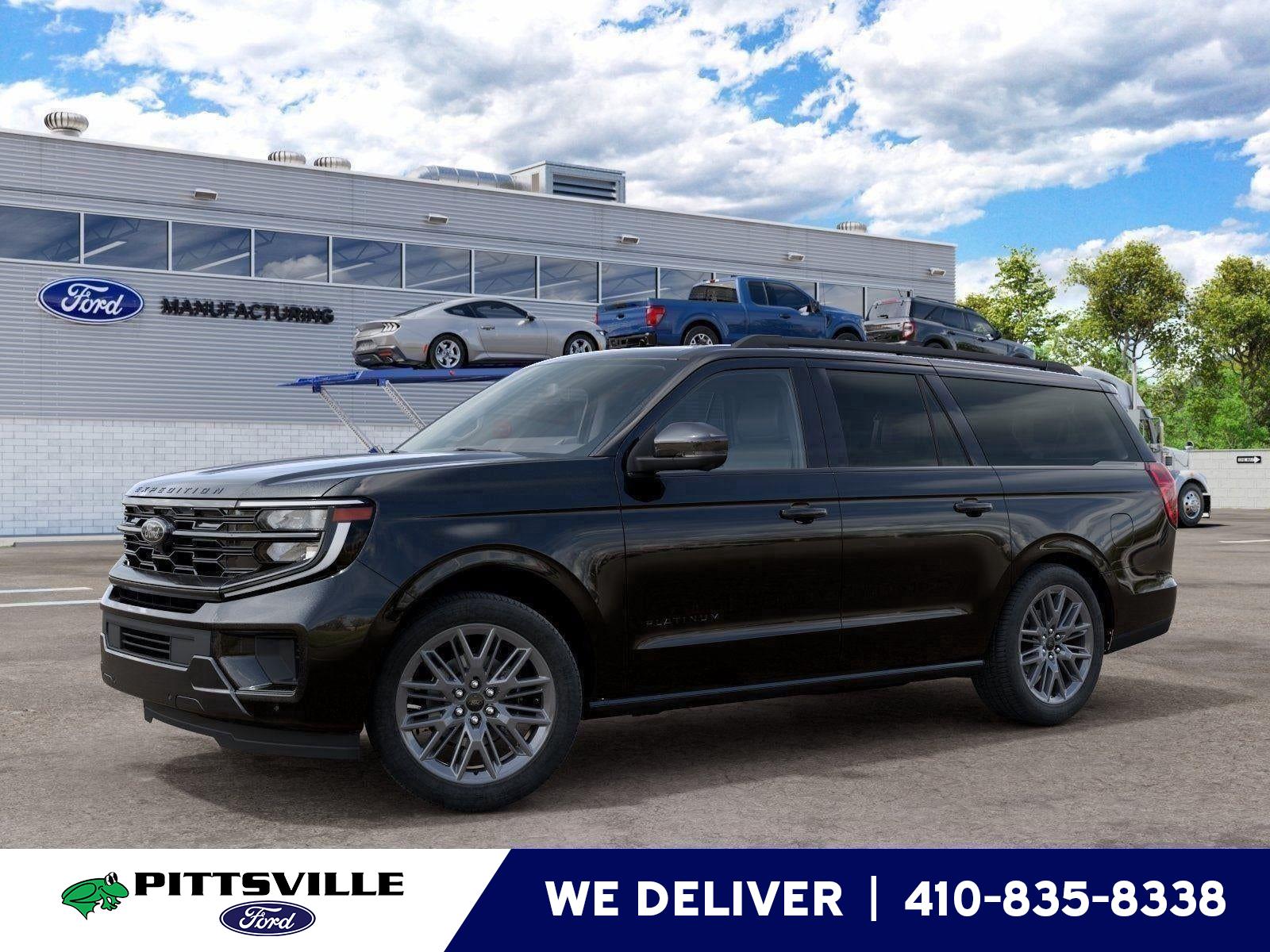 Agate Black 2027 Ford Expedition SUV / Crossover Four-Wheel Drive Automatic
