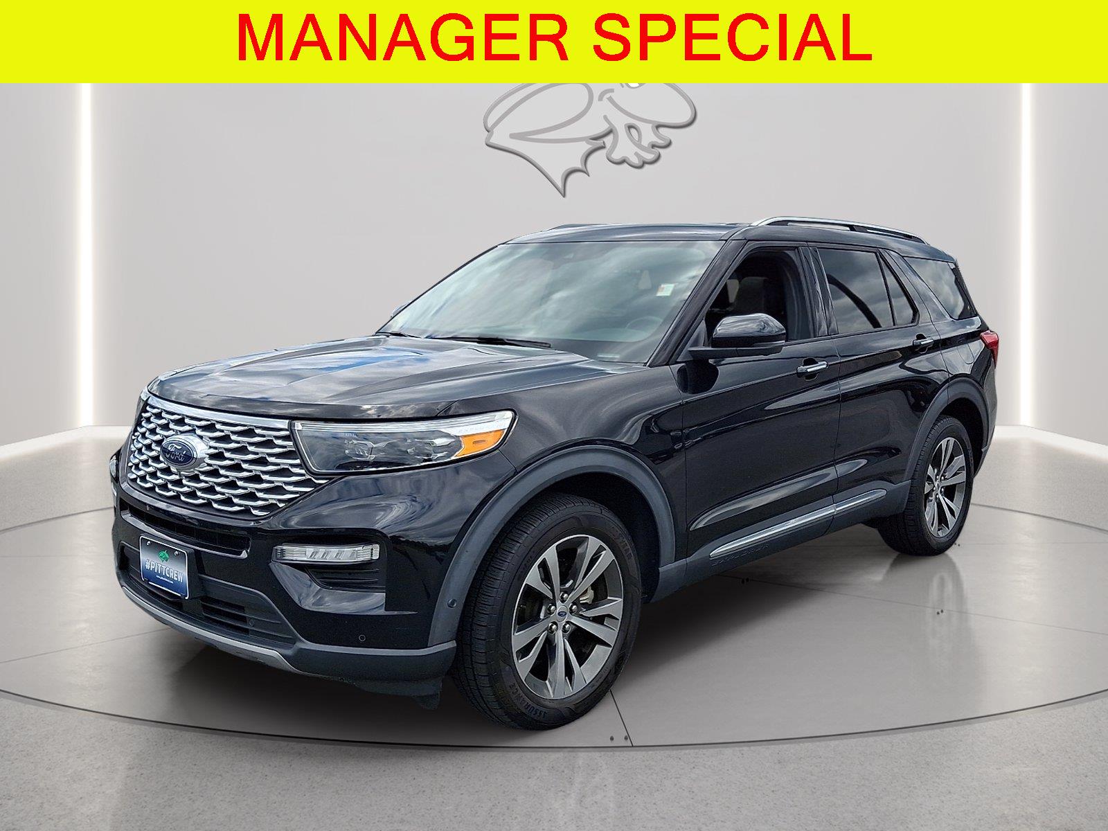 Agate Black 2020 Ford Explorer SUV / Crossover All-Wheel Drive Automatic
